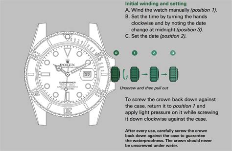 setting time on a rolex|rolex watch setting instructions.